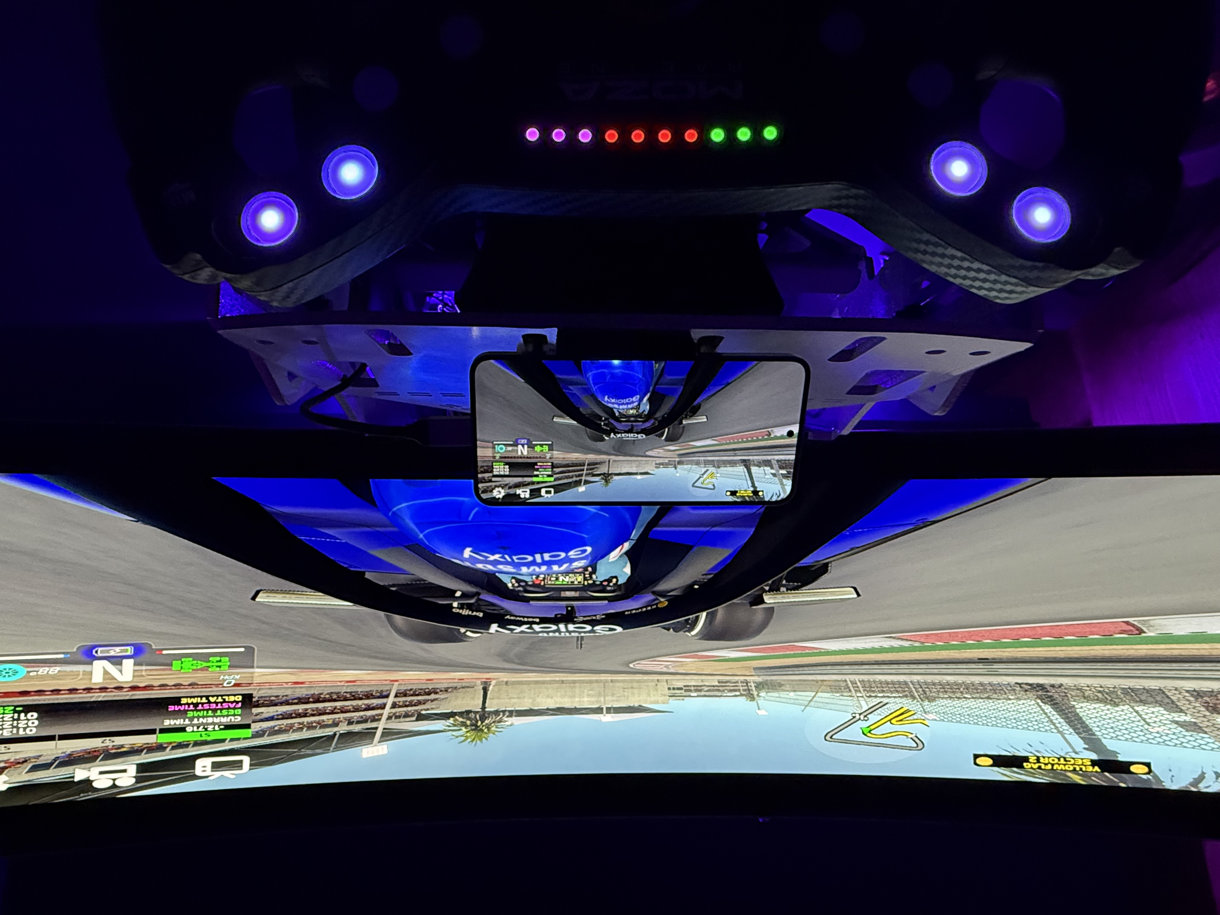 Simulator setup detail